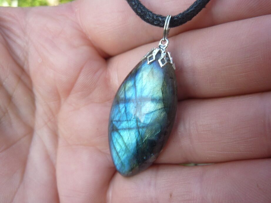 Collier pendentif Labradorite GG Z01