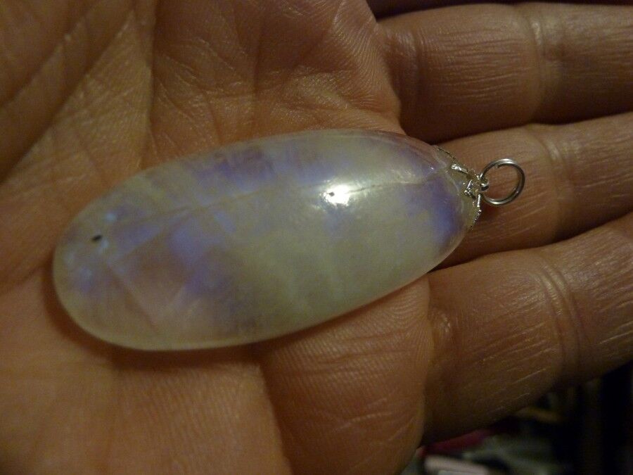 PENDENTIF PIERRE DE LUNE GEMME 57 cts AAA+ ref 8469 – Image 2