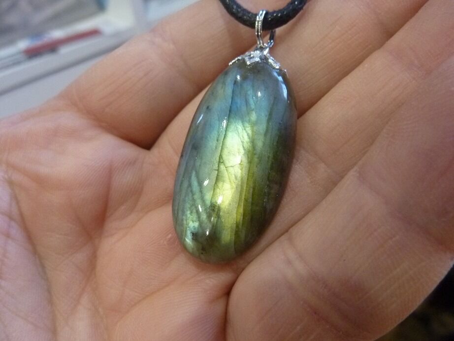 Collier pendentif Labradorite GG 3087