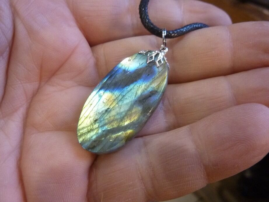 Collier pendentif Labradorite GG 3087