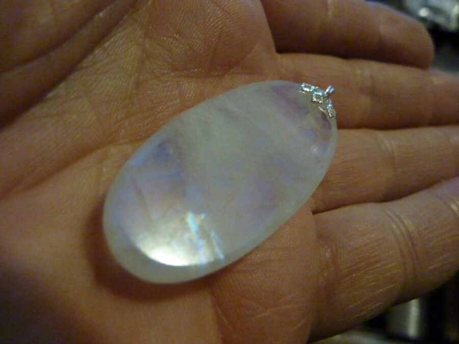 PENDENTIF PIERRE DE LUNE GEMME 57 cts AAA+ ref 8469 – Image 3