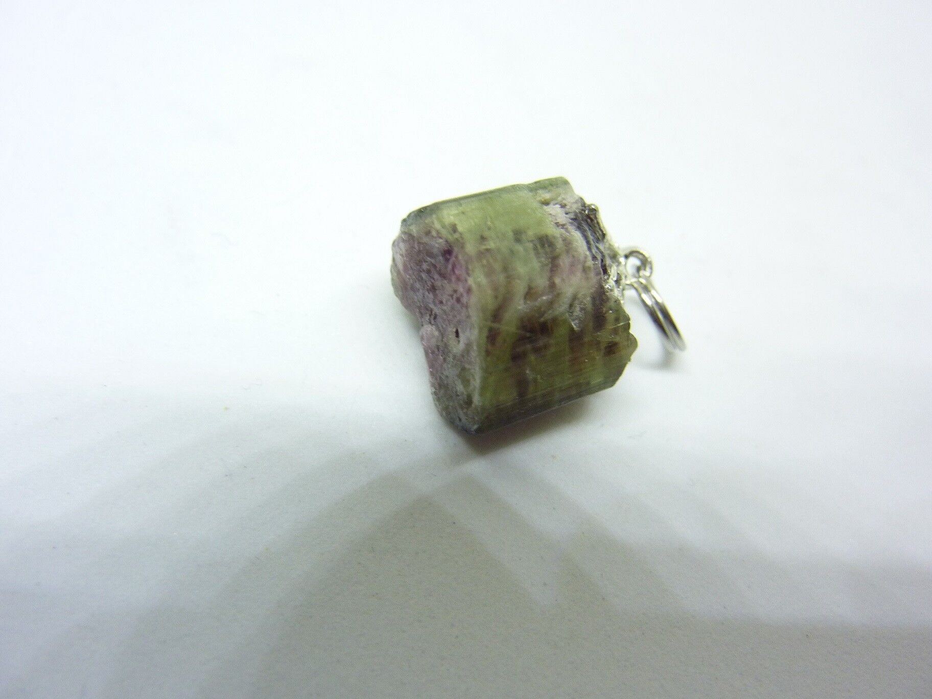 Pendentif Tourmaline melon d'eau très rare ! ref 7620 – Image 2