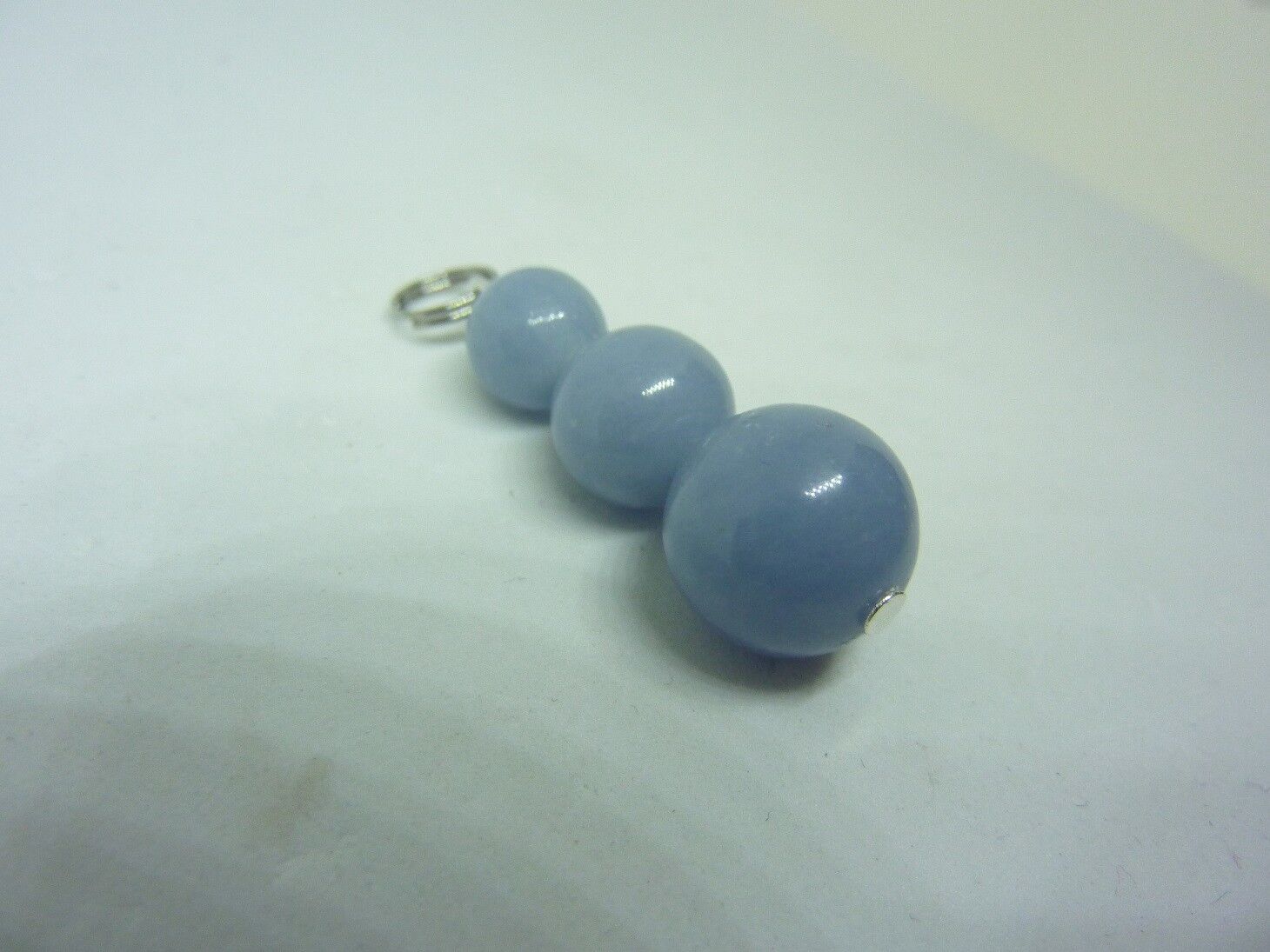 Pendentif protection Angélite (anhydrite) – Image 3