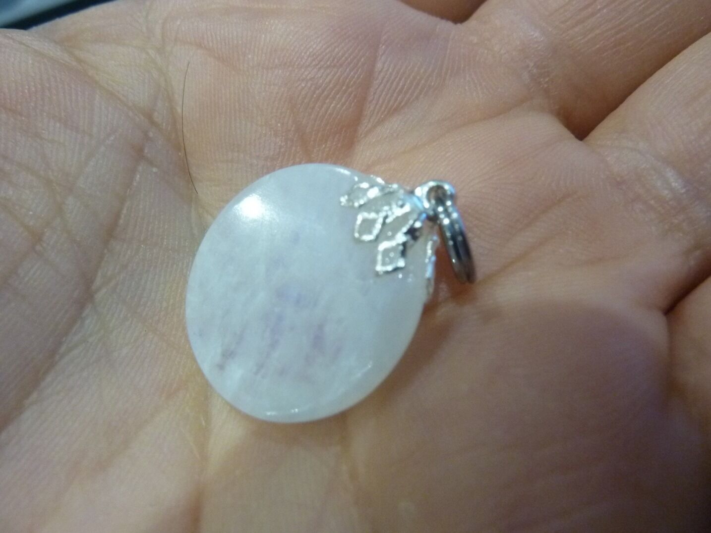 Pendentif pierre de lune gemme ref 2854