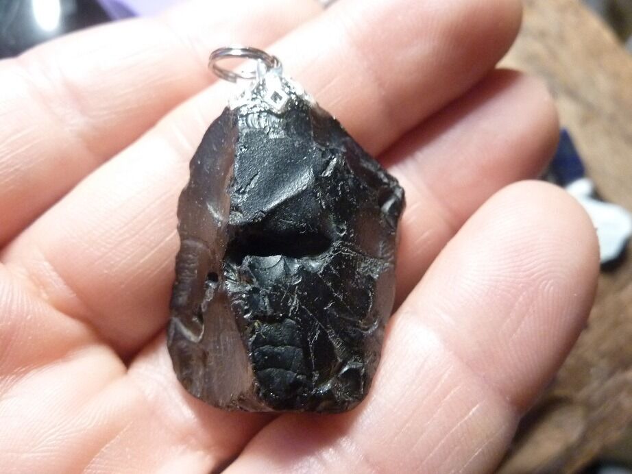 Pendentif Spinelle noir 25,5 gr ultra rare ref 1872