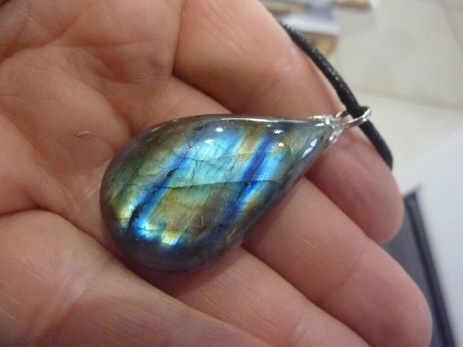 Collier pendentif Labradorite ref 2311