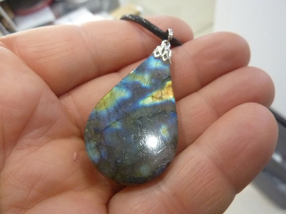 Collier pendentif Labradorite ref 2311