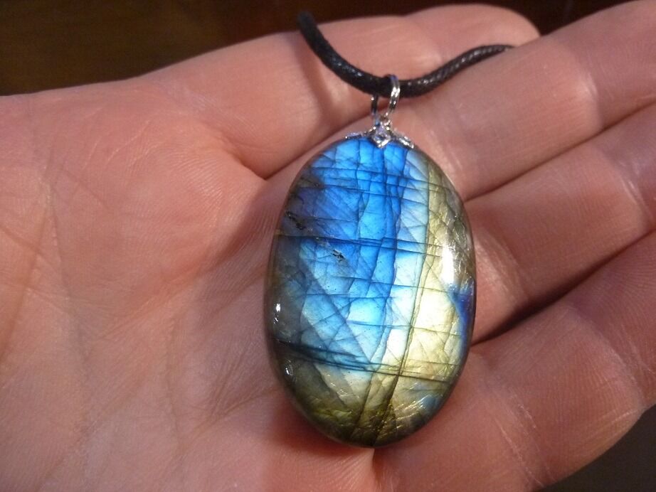 Collier pendentif Labradorite ref 1812