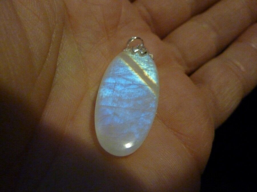 PENDENTIF PIERRE DE LUNE GEMME 29,5cts AAA+ REF 4808 – Image 2