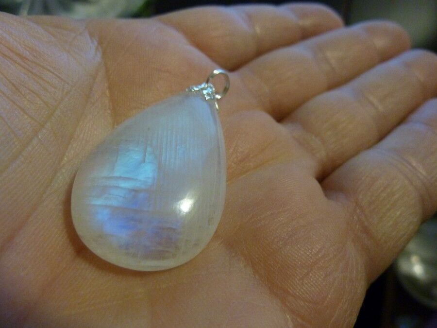 PENDENTIF PIERRE DE LUNE GEMME 51.5 cts AAA+ ref 0096 – Image 3