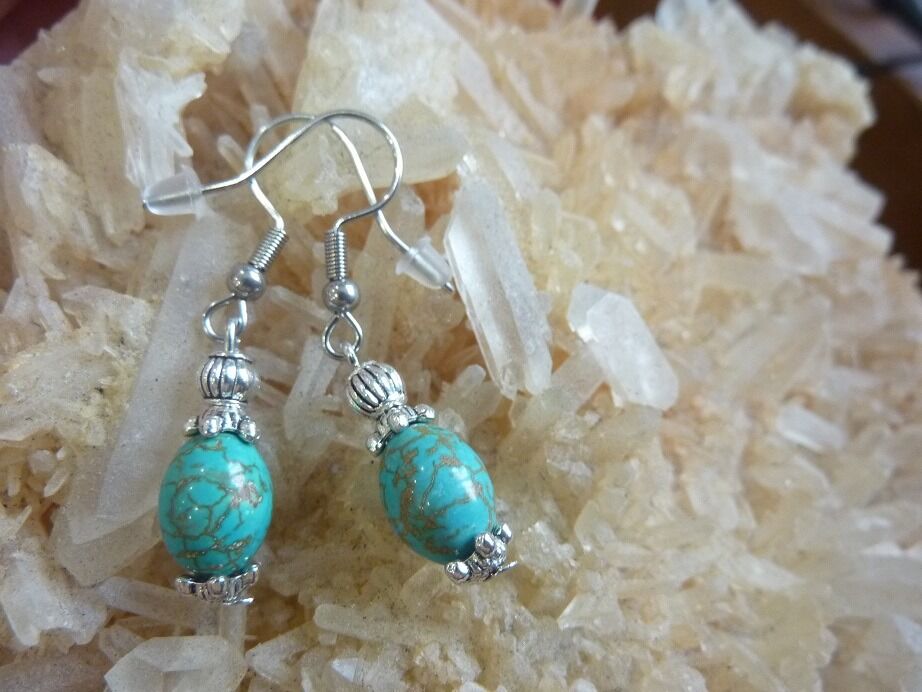 BOUCLES D'OREILLES TURQUOISE