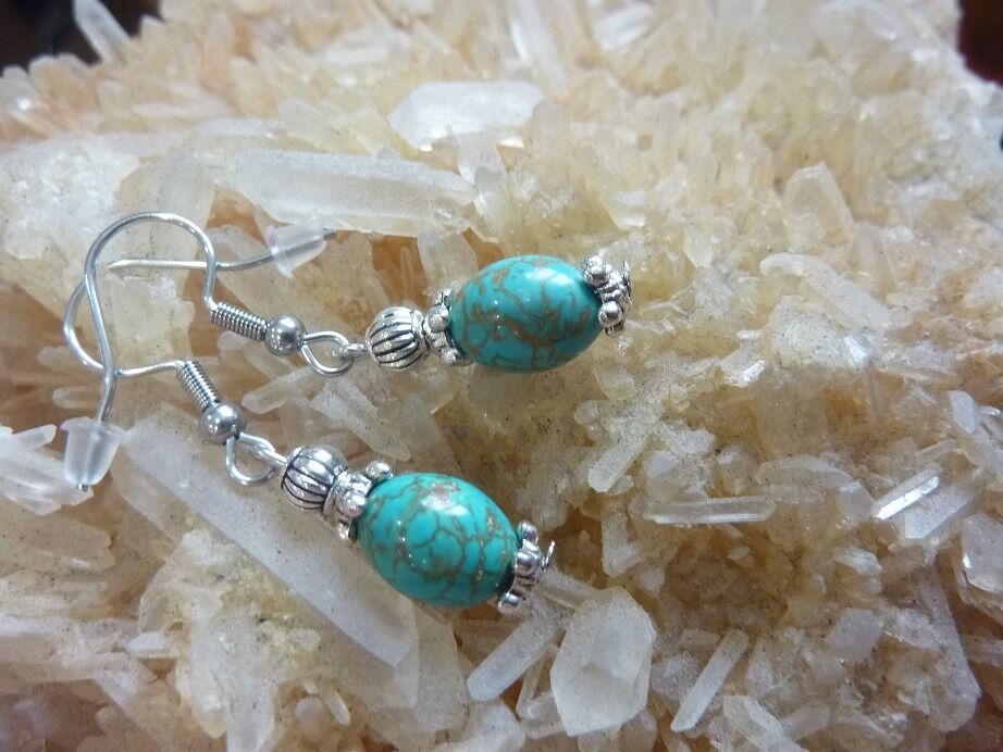 BOUCLES D'OREILLES TURQUOISE