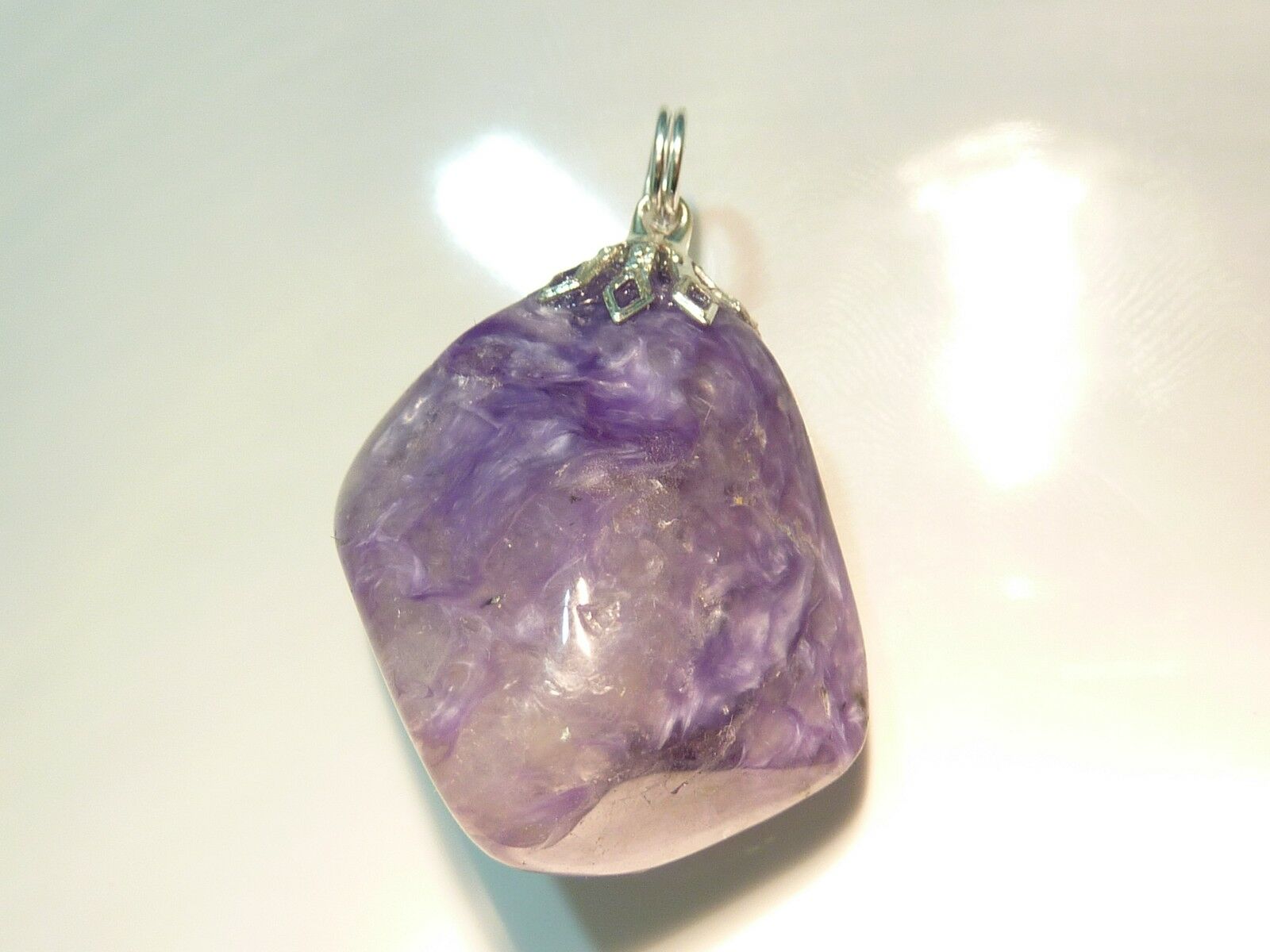 PENDENTIF EN CHAROITE RARE REF 3684