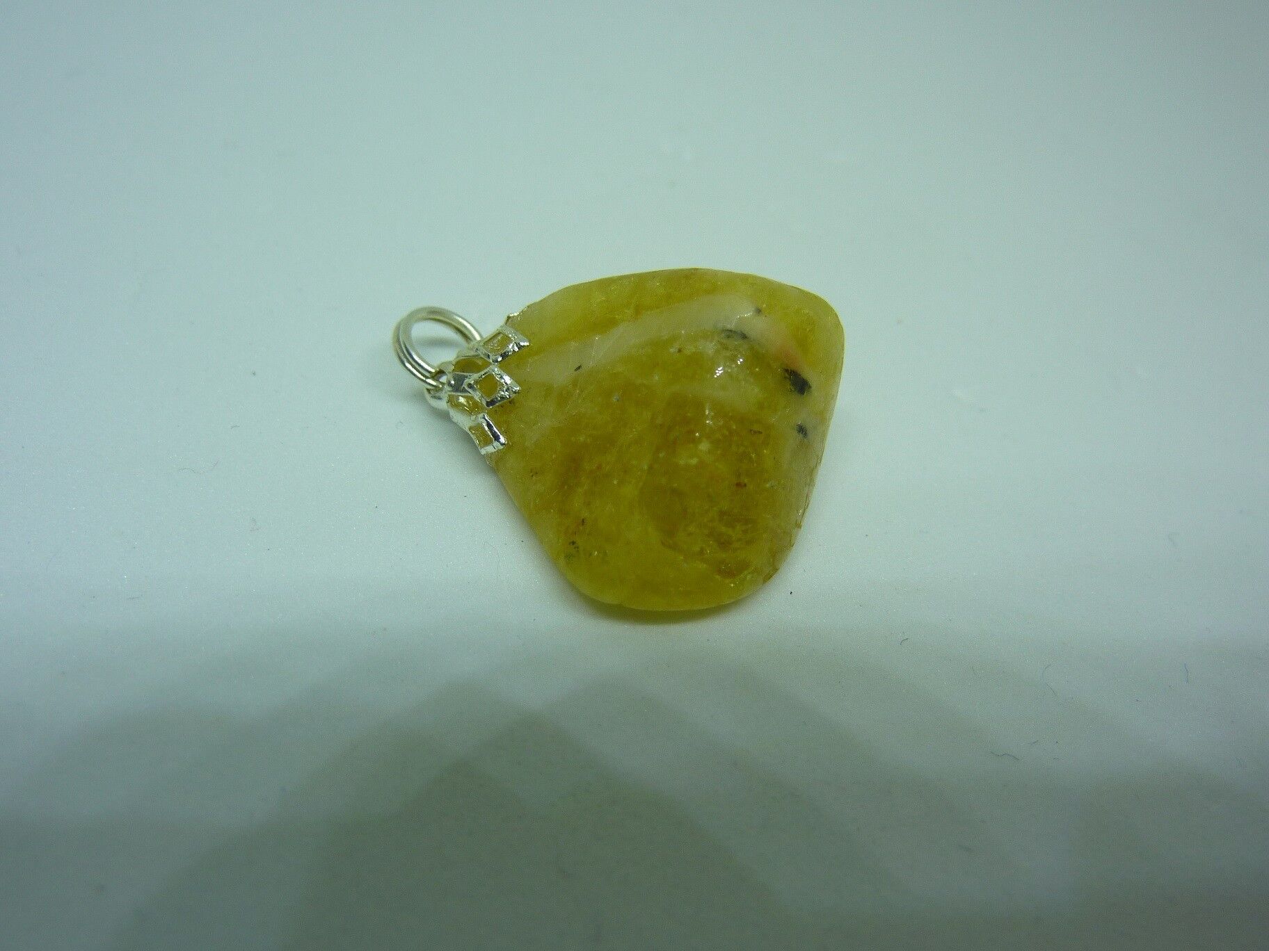 PENDENTIF HELIODORE GEMME +PUISSANT QUE LA CITRINE! ref 3027 – Image 4