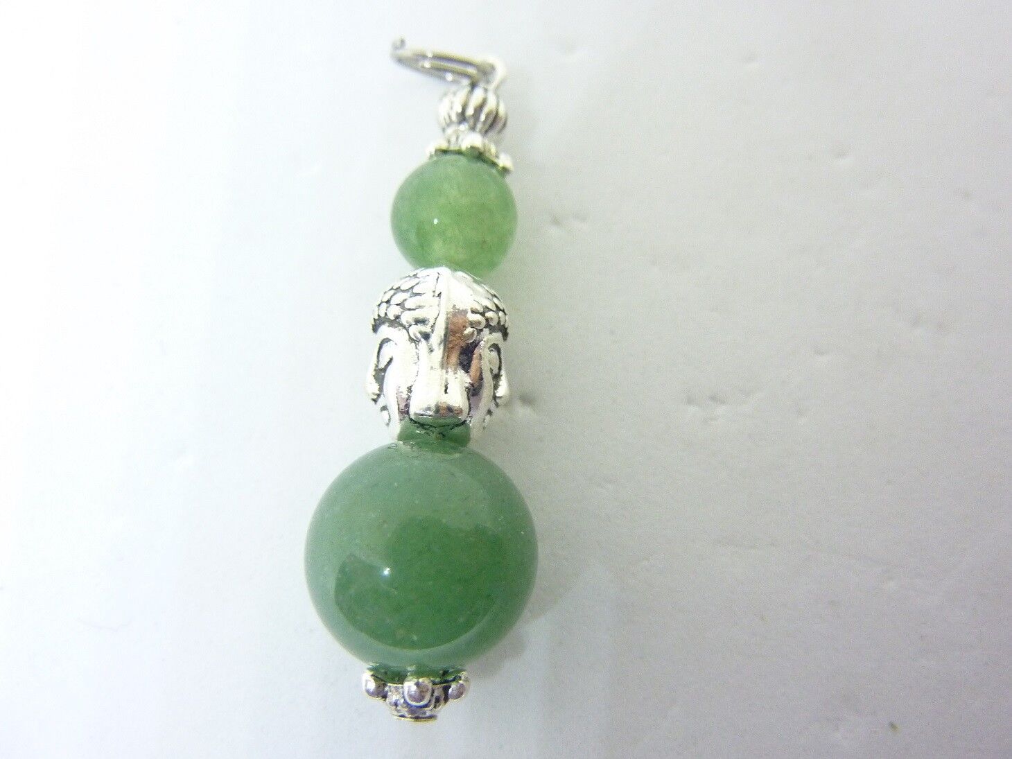 PENDENTIF AVENTURINE VERTE BOUDDHA PAIX ET CALME – Image 3