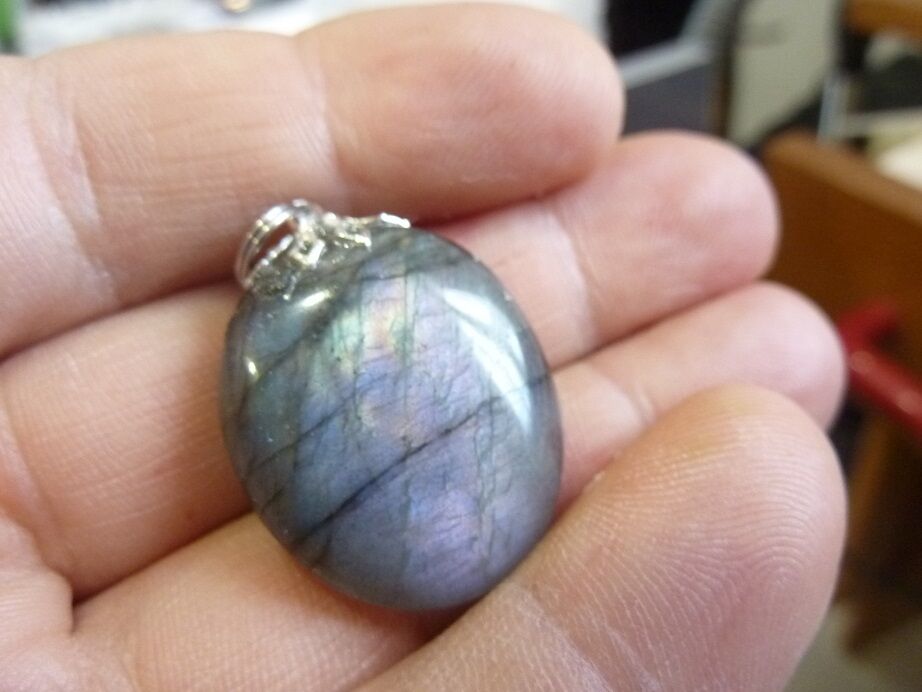 Pendentif Labradorite réf 1217