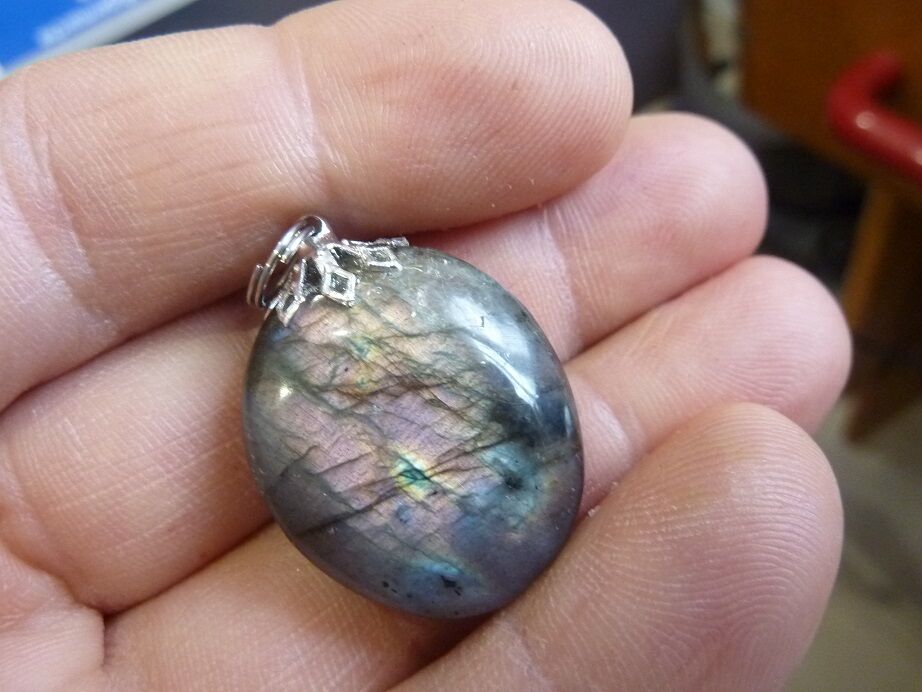 Pendentif Labradorite réf 1217