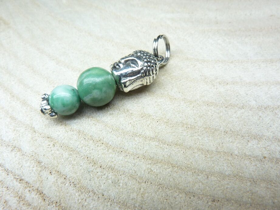 Pendentif Jade vert Bouddha