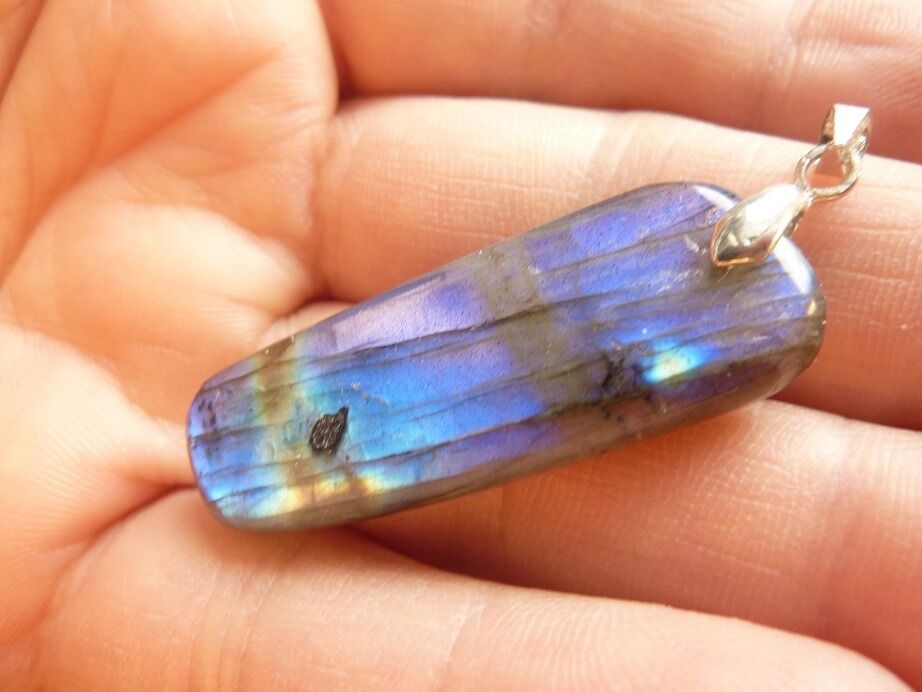 Pendentif Labradorite réf 8218