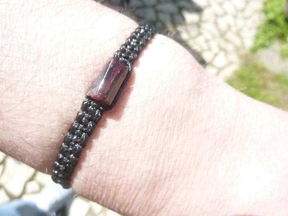 Bracelet Grenat réglable