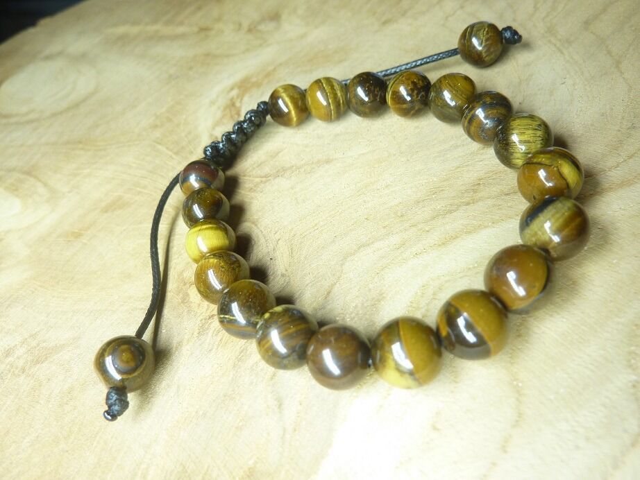 Bracelet Oeil de tigre réglable