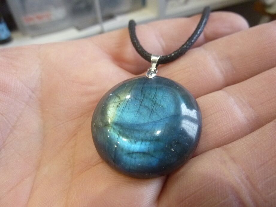 Collier pendentif Labradorite GG A02