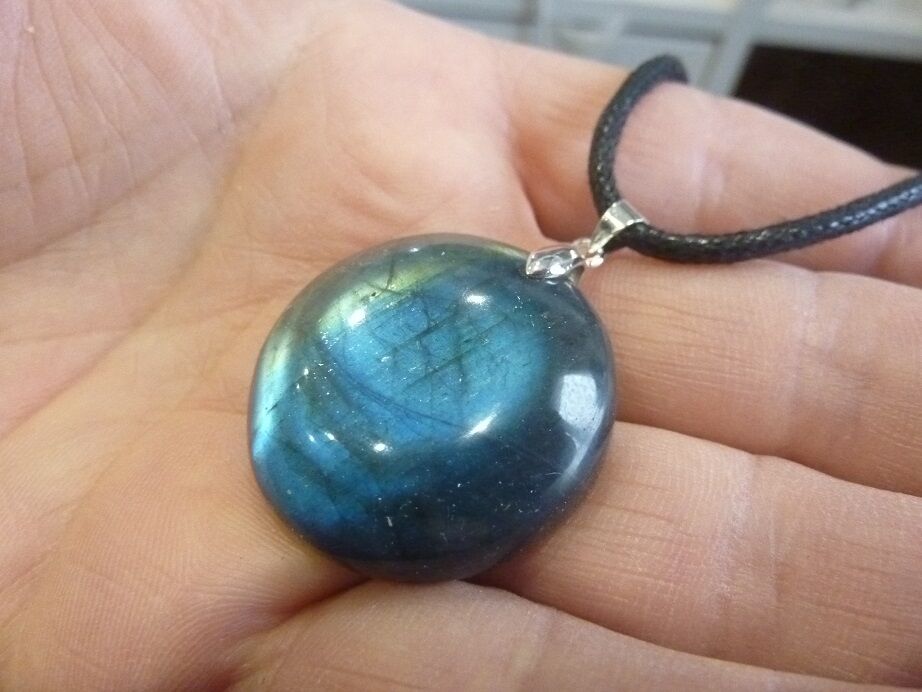 Collier pendentif Labradorite GG A02