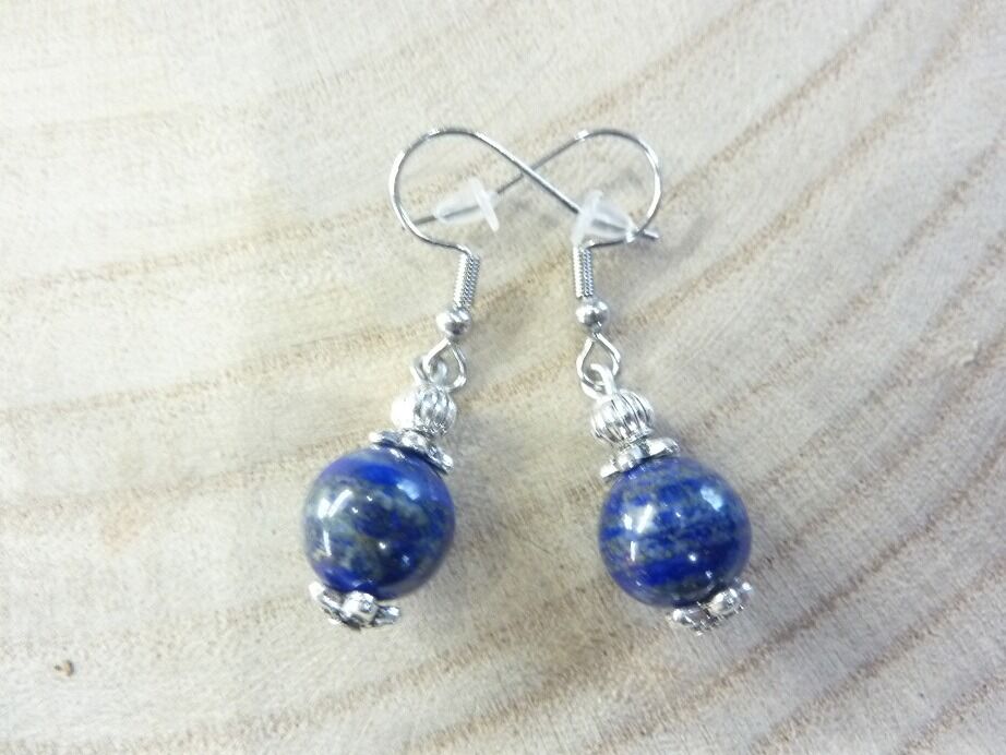 Boucles d'oreilles lapis lazuli