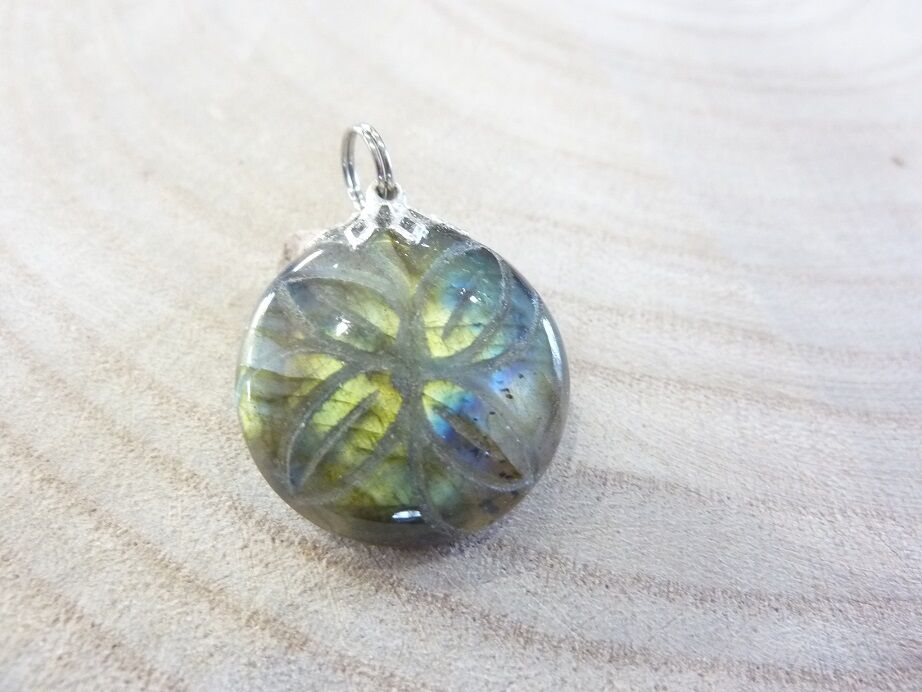 Pendentif Labradorite ref 2685