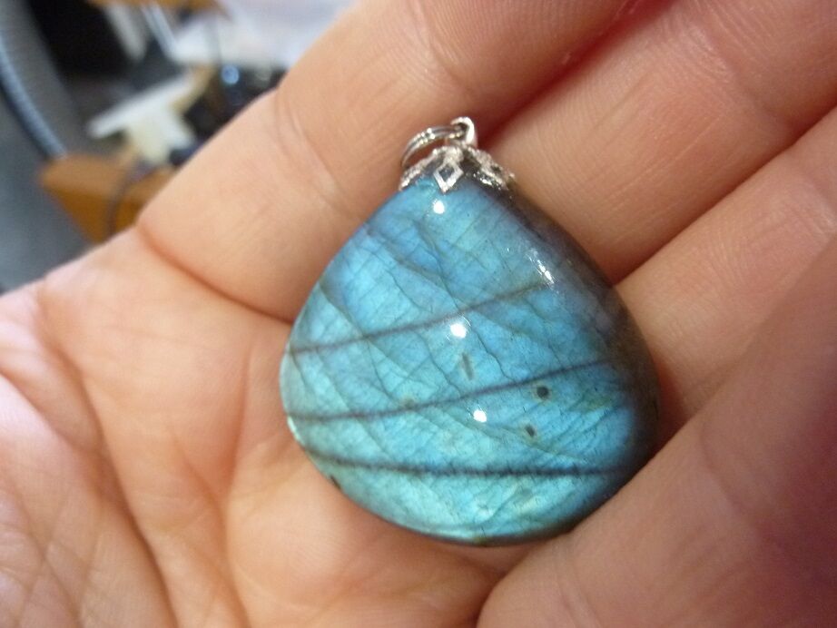 Pendentif Labradorite 15,5 gr réf 9874