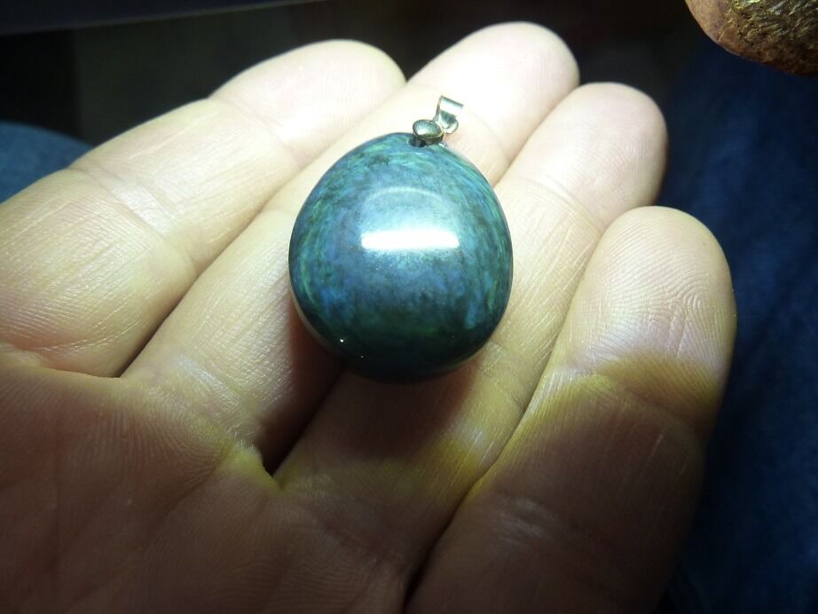 Pendentif Obsidienne mentogochol rare ref 2878