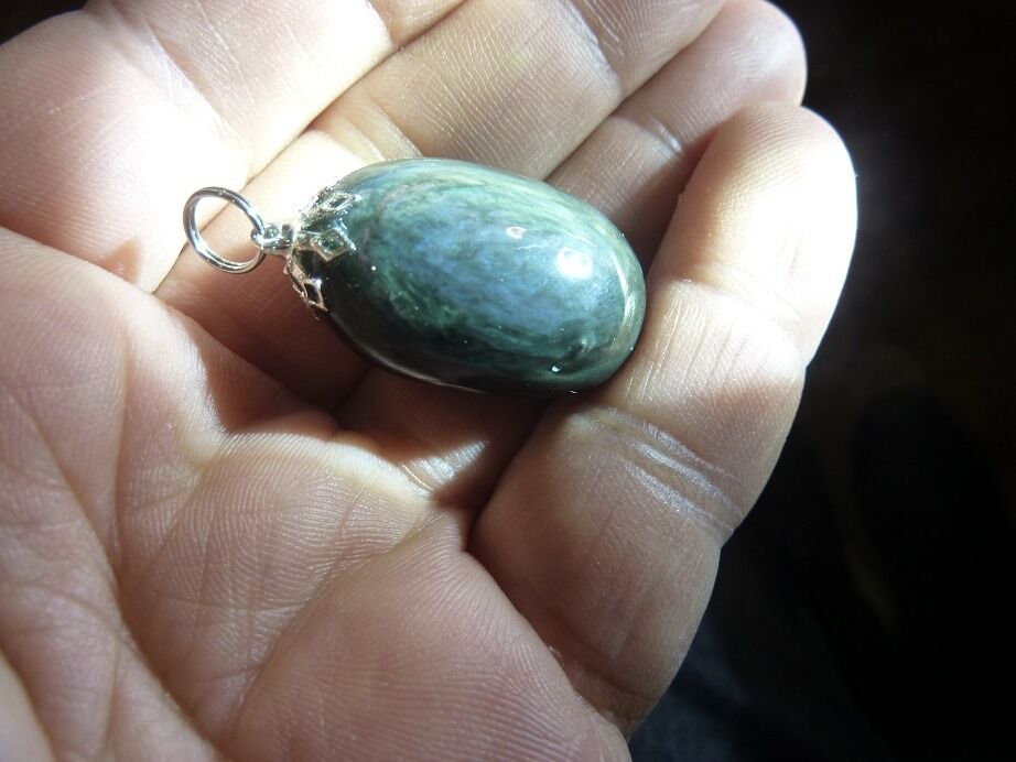 Pendentif Obsidienne mentogochol rare ref 6207