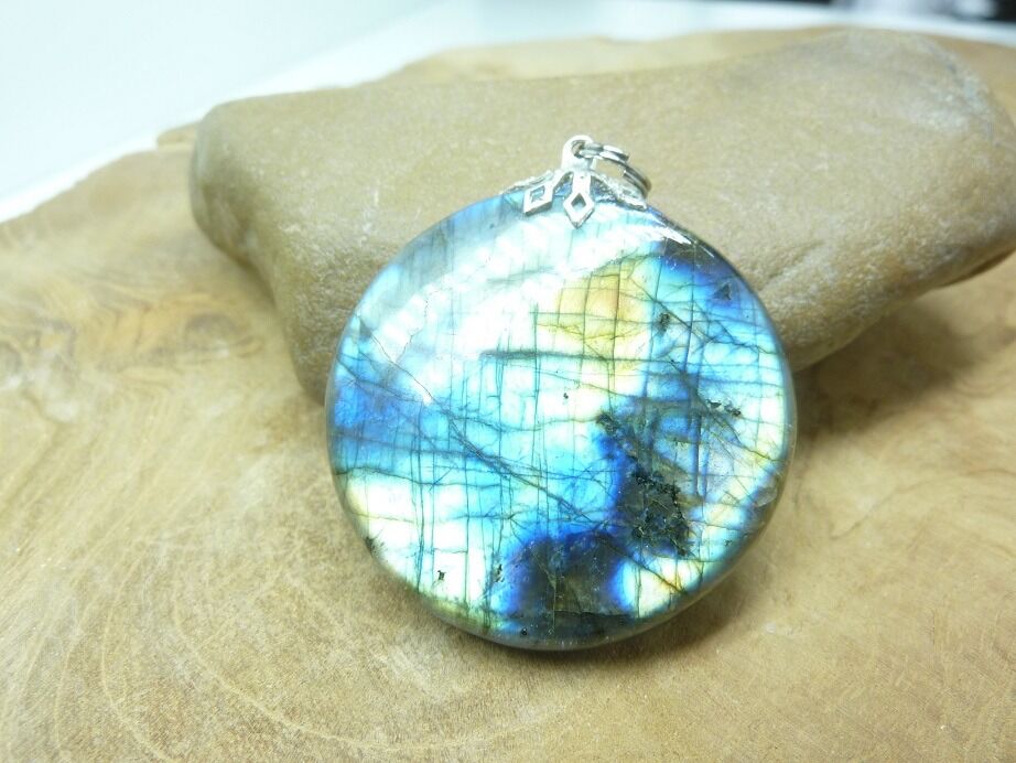 Pendentif Labradorite réf 8833