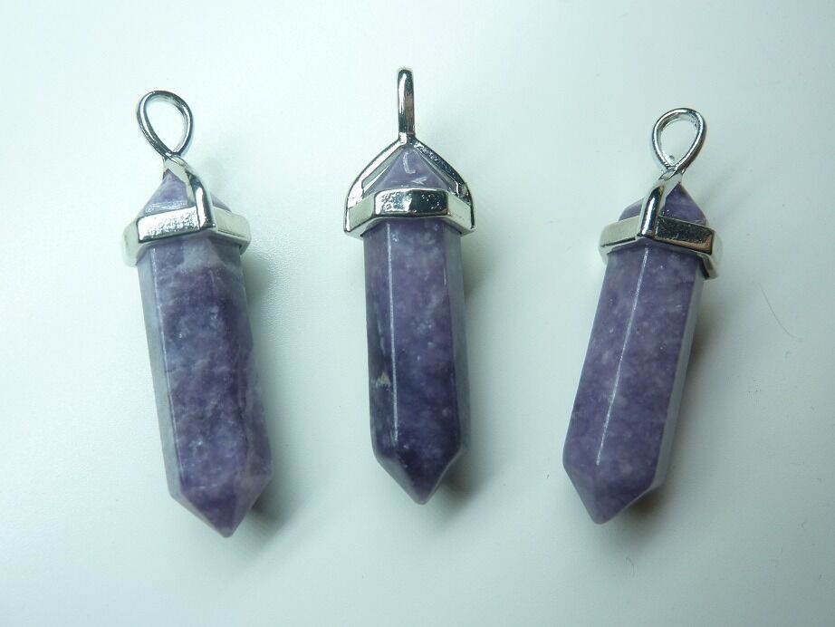 Pendentif Lépidolite anti-stress