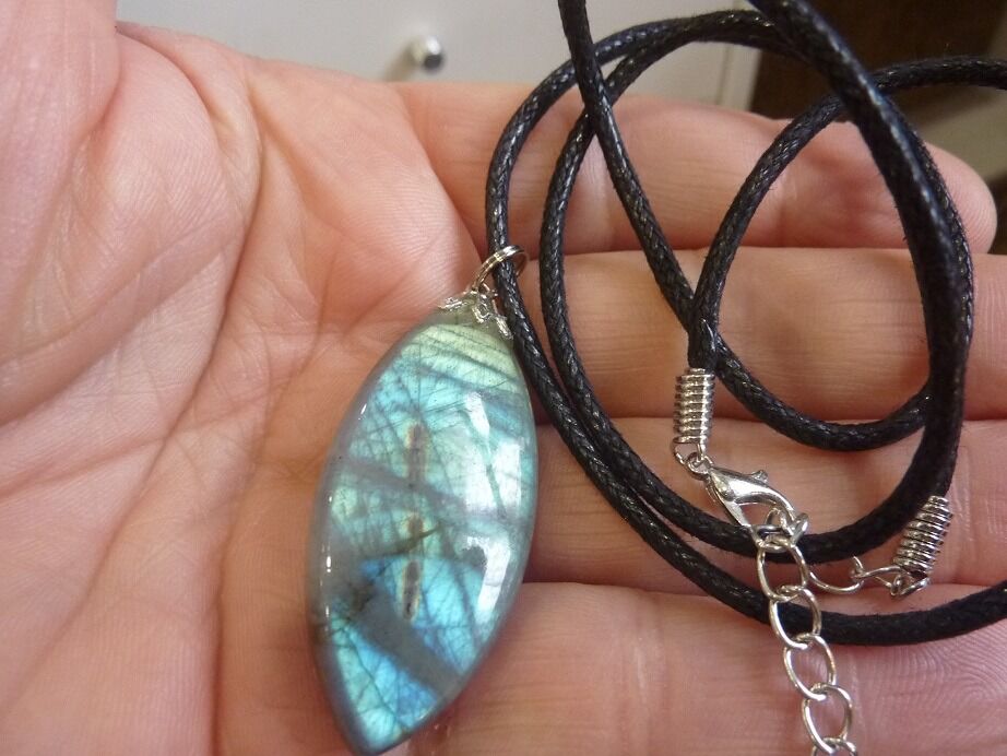 Collier pendentif Labradorite ref 2538
